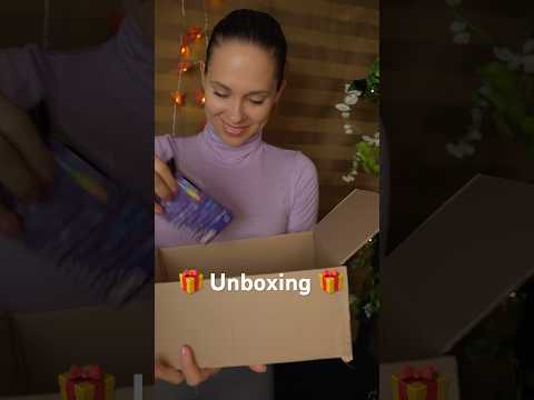 ASMR 🎁 unboxing my New Throne gifts 🥰 #asmr #unboxing #asmrunboxing
