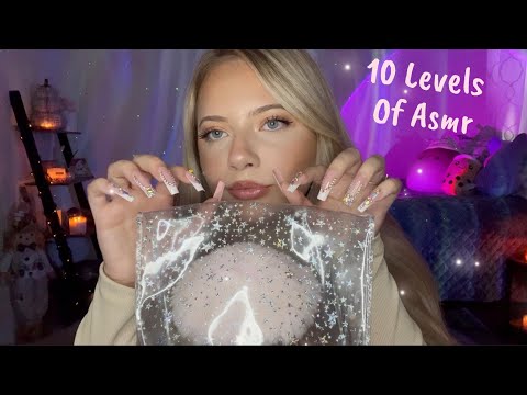 10 Levels of ASMR - Will you make it to level 10 before Falling Asleep? 😴