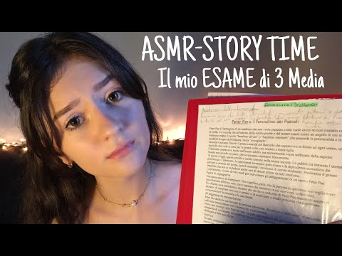 🇮🇹 ASMR Story-Time Il mio ESAME di 3 MEDIA, Whisper Chiacchiericcio || АСМР на Итальянском языке 🇮🇹
