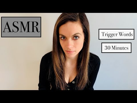 [ASMR] Trigger Words To Help You Fall Asleep (Relax, Pillow, Tick Tock, Clock, +)