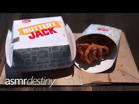 ASMR | Let's Eat Jack In The Box (4K60)