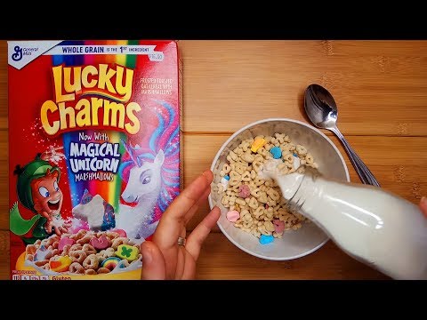 Indulge Nostalgia with me and my Lucky Charms ASMR