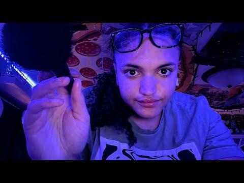 Fast & Aggressive Unpredictable ASMR (spit painting, wet mouth sounds, personal attention, tapping)