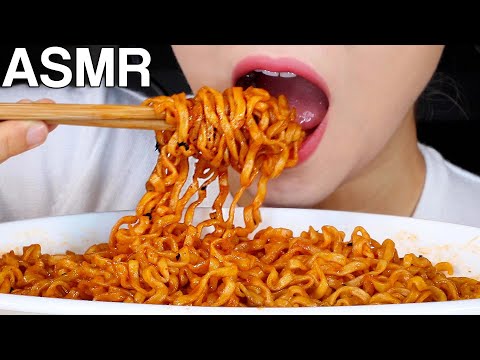 ASMR Teumsae Bokkeum-myeon SPICY🔥 Noodles 틈새볶음면 챌린지 먹방 Challenge Mukbang Eating Sounds