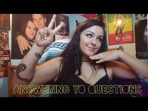 ASMR- Q&A Answers + Tapping