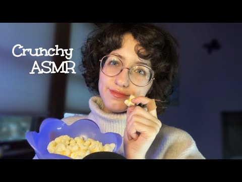 ASMR Eating a Crunchy Corn Snack and Chat Mukbang! Soft Spoken ❤️