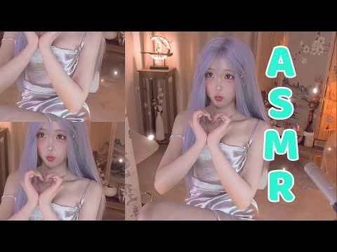 ASMR Sweet Ear Blowing & Tapping - Relaxing For You