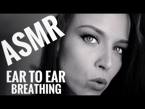 ASMR Gina Carla 🎧👄 Very Close Up Ear Breathing!