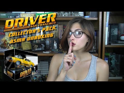 Driver San Francisco ~ ASMR ~ Unboxing of The Collector Pack ~ Soft speaking