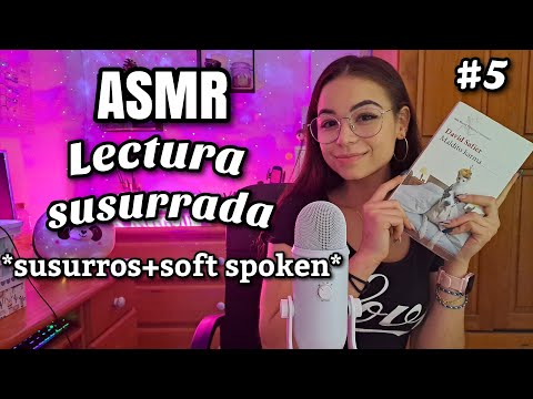 ASMR LECTURA SUSURRADA+SOFT SPOKEN! #5 📚Libro Maldito Karma | ASMR en español para dormir | Pandasmr