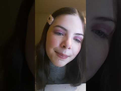 ASMR soft girl does your makeup for school dance