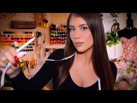 ASMR Roleplay | Measuring You For Your Winter Outfit (Writing Sounds)