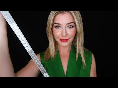 ASMR VERY Tingly Ear To Ear Russian Suit Fitting 📏