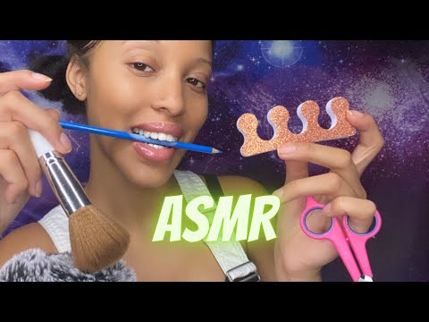 ASMR Super FAST⚡️5 Roleplays in 20 Minutes!Makeup Artist, Nail Tech, Hair, Artist,Teacher