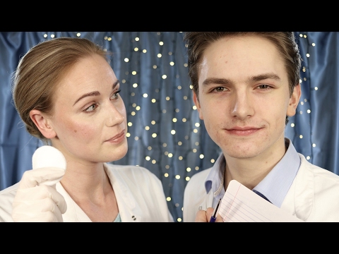 ASMR DERMATOLOGIST AND STUDENT ROLE PLAY