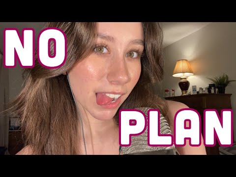 ASMR With No Plan (Mouth Sounds, Rambles, Finger Tip Tapping, Etc.)
