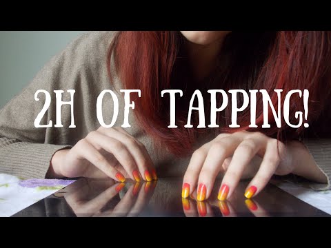 ASMR 2 HOURS of TAPPING! (No Talking!)