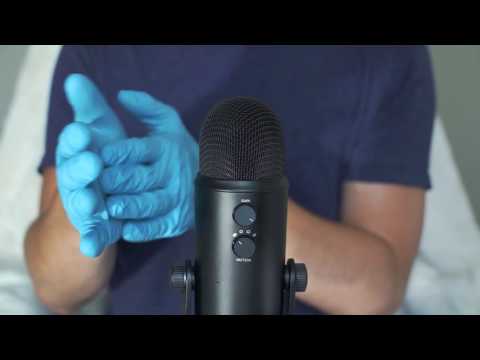 ASMR #30 - Squishy and crinkly glove sounds