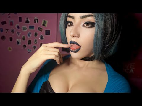 ASMR Total Drama Roleplay | Gwen Spit Paints Your Face 🖤