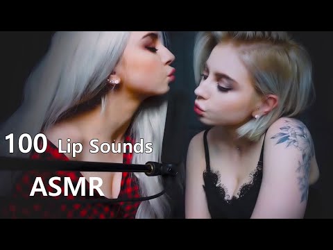 ASMR | 👄100 ways kissing for sleep and relaxation / 100가지 입소리 모음