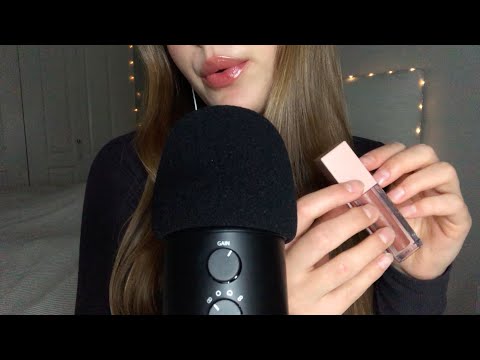 ASMR mic blowing with gentle tapping to help you sleep💤