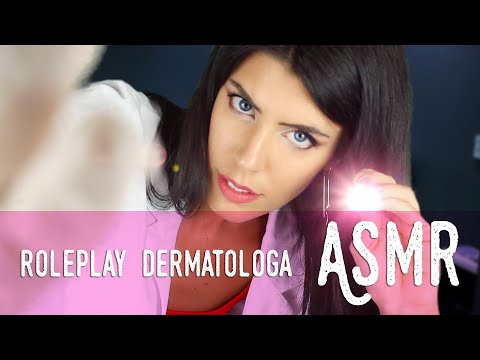 ASMR ita - 👩🏼‍⚕️ DERMATOLOGA Roleplay • Skin Exam (Soft Spoken)