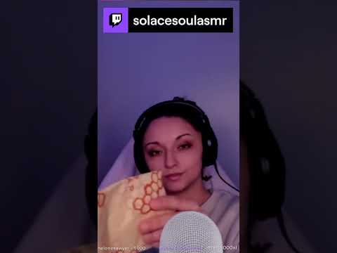 humming, whale sounds, beeswax paper tapping + scratching | solacesoulasmr on #Twitch