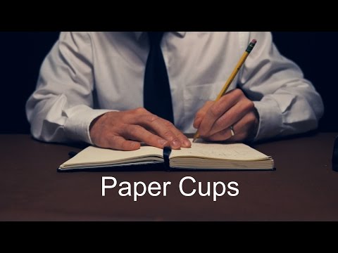 Paper Cups [ ASMR ]