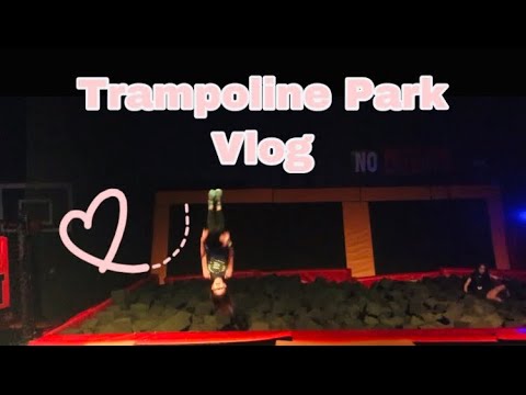 Trampoline Park Vlog 🌸❤️ (not asmr)