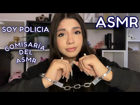 ASMR ESPAÑOL / (roleplay) SOY POLICÍA y TE HAGO ASMR / asmr EN LA C4RC3L