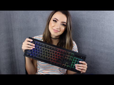 ASMR Typing on 3 Different Keyboards [Black Widow, Ornata Chroma, Apple]