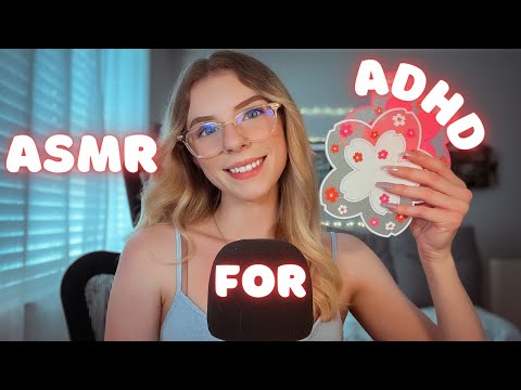 ASMR for ADHD | FAST & AGGRESSIVE TRIGGERS for adhd & anxiety *Pay Attention, Unpredictable Triggers