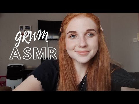 ASMR - Doing my makeup with whisper ramble.