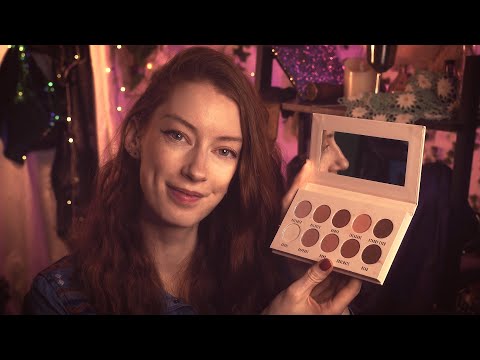 ASMR 💙 Caring Friend Does Your Makeup 💆‍♀️ Pampering You | Soft Spoken, Up-close Personal Attention