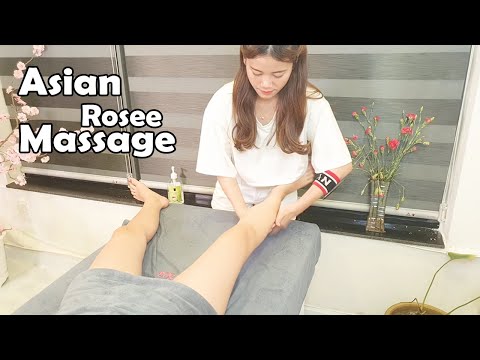 [ASMR ASIAN MASSAGE][No-ad] Spa from Rosee. Her delicacy is wonderful. Leg Part2