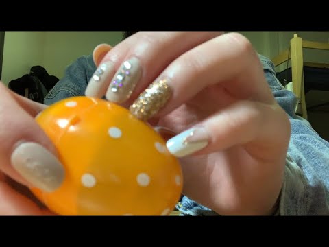 ASMR Easter Egg and Chocolate Tapping