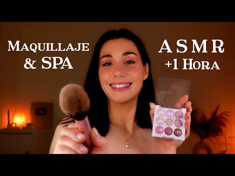 ASMR SPA & Maquillaje 💖 GLOW UP COMPLETO 💤 Cuidado Capilar, Masajes, Skincare ✨ Roleplay en Español
