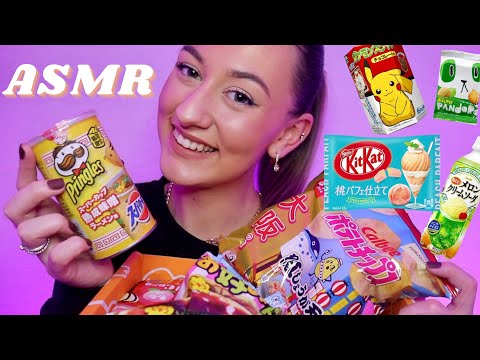 [ASMR] Trying Japanese Candy/Snacks 😍 (Tokyo Treat Unboxing)