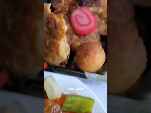 Bento and sweet &sour chicken #shorts #asmr 도시락 먹방