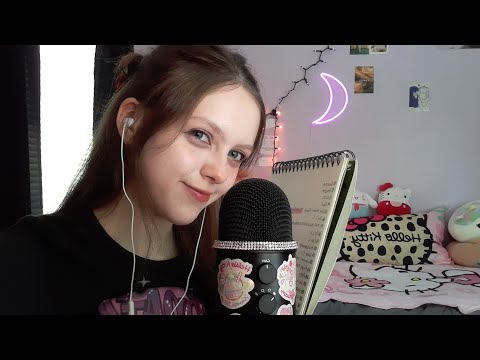 ASMR whispering my subscriber's name's (1k special 🎂💗)