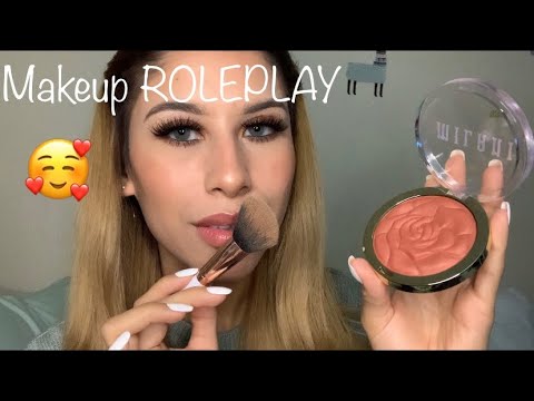 ASMR Touching up your Makeup Roleplay 💄✨