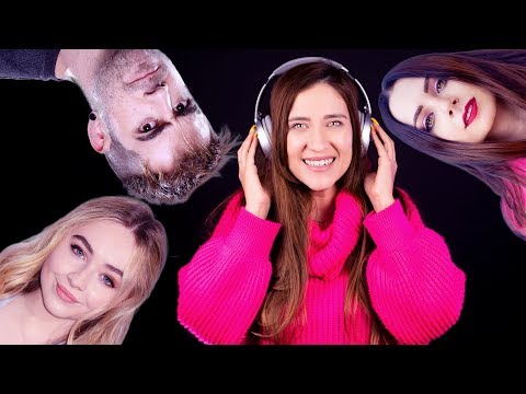 Reaccionando al asmr de youtubers famosos : Auronplay, Yosstop, Sabrina Capenter | ASMR español