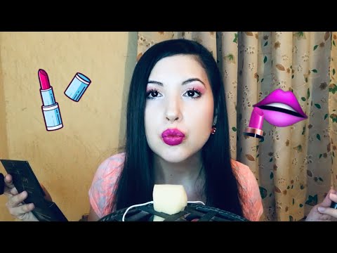 ASMR Aplicándome Labiales Parte 2 | Lipstick Application | Mouth Sounds | Marisol ASMR