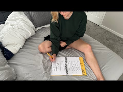 ASMR for Headphones 🎧 | Come Chill with Me & Play Sudoku / PART 6