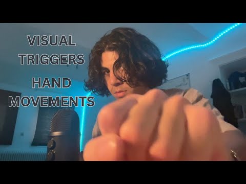 ASMR Visual Triggers, Hand Movements for your Relaxation (Minimal Talking)