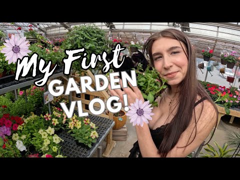 My First Garden Vlog!🌸🌱 | Asmr Vlog