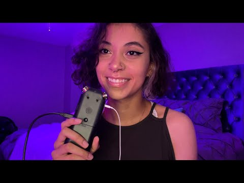 Tascam Wet Mouth Sounds & Unintelligible Whispers ~ ASMR