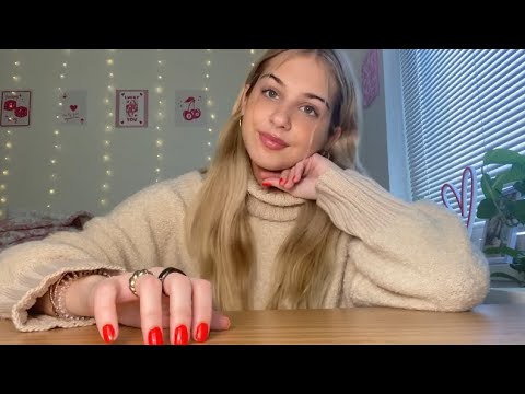 ASMR Build Up Table Tapping and Scratching 💋 Around The Camera Tapping, Nail Tapping, Whispering