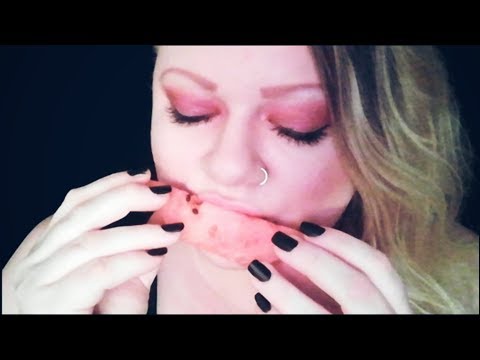 ASMR 🎧 🍉 Watermelon 🍉 Mukbang (No Talking)