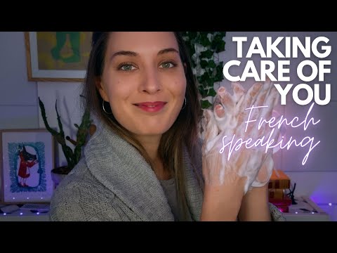 ASMR | Taking care of you | Je prends soin de toi (Personal attention | French speaking)